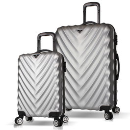 Zoozie Bags Juego de Maletas de 2 Piezas en Gris